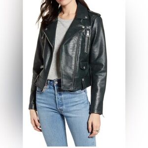 Levi’s faux crocodile Jacket Green Size M